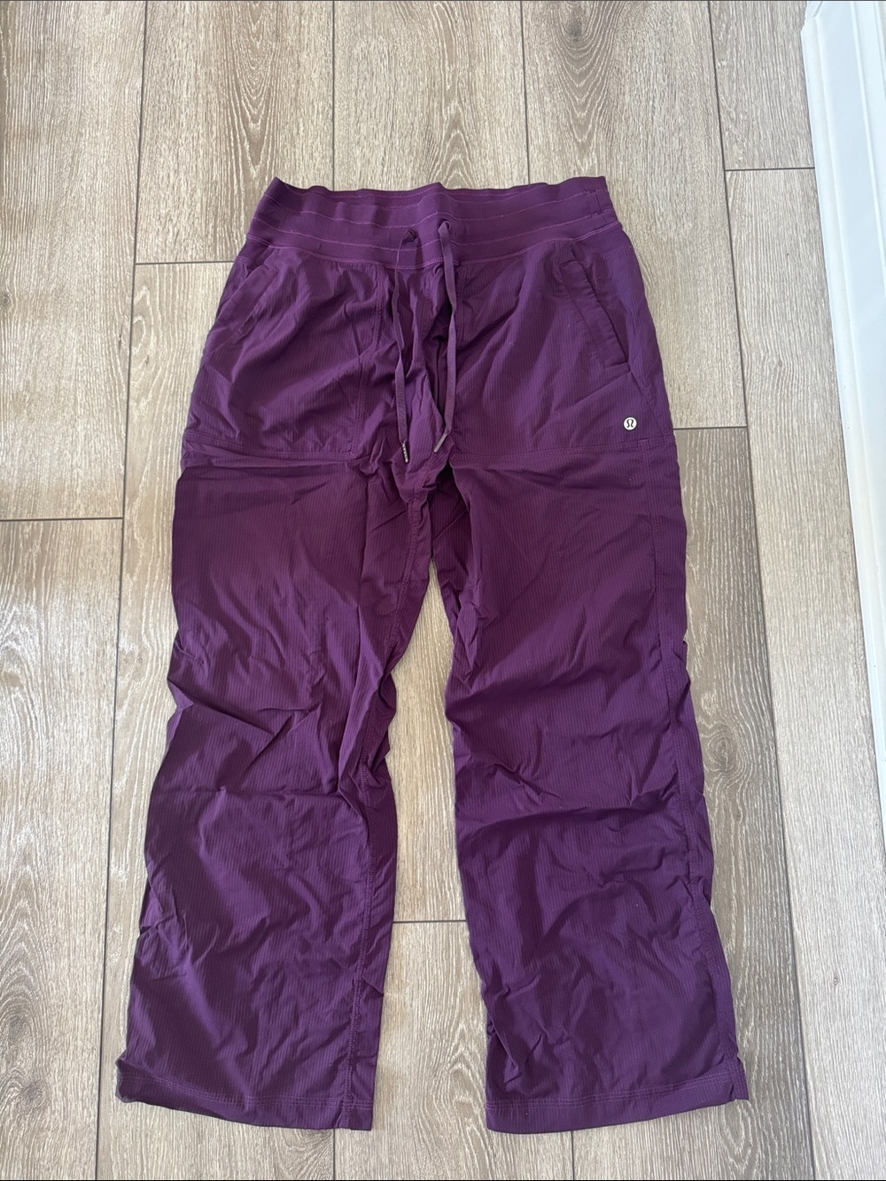 lululemon athletica Plum Drawstring pants